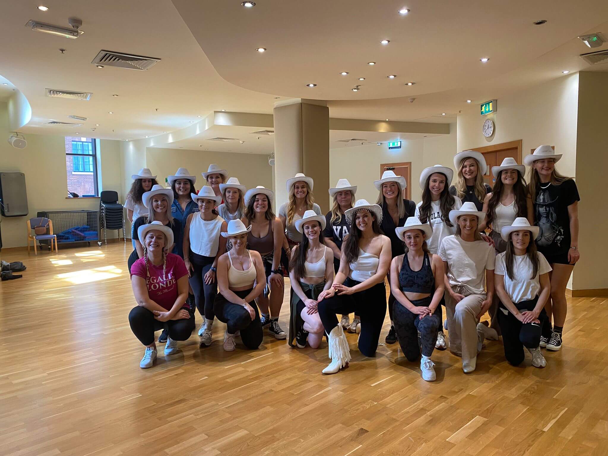Oxford line dancing instructors teaching university city residents scholarly country western dance techniques